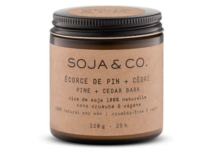  SOJA&CO. 100% Natural Soy Wax Candle.